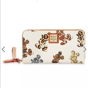 Mickey Mouse Animal Print Dooney & Bourke Wallet